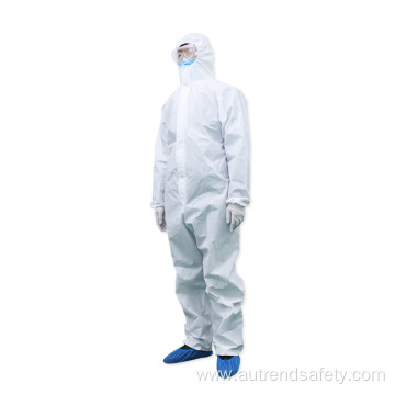 Disposable Protective Clothing Microporous Fabric Coveralls